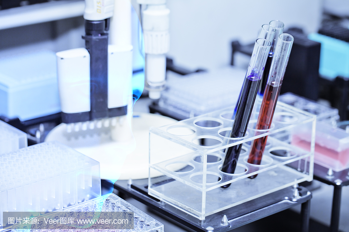 Ai Laboratory equipment working for sterilization
